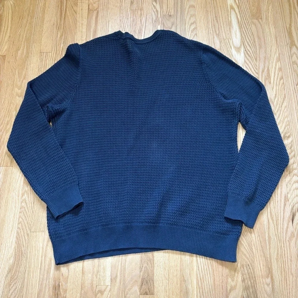 Hudson North | 100% Cotton Mens Cable Knit Crewneck Sweater Size XL - Picture 5 of 5